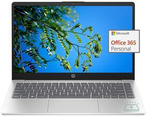 HP 14" FHD Ultra Light Student Laptop, Intel 4-Core N200 Processor, 16GB RAM, 1TB SSD +128GB UFS, 1 Year Office 365, Backlit Keyboard, Wi-Fi 6, Webcam, HDMI, Type-C, Windows 11, w/BWE Accessories HP 14" FHD Ultra Light Student Laptop, Intel 4-Core N200 Processor, 16GB RAM, 1TB SSD +128GB UFS, 1 Year Office 365, Backlit Keyboard, Wi-Fi 6, Webcam, HDMI, Type-C, Windows 11, w/BWE Accessories