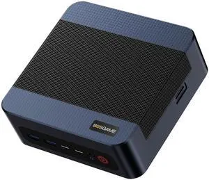 BOSGAME M4 Oculink Mini PC, AMD Ryzen 7 8745HS Desktop Computers, 32GB DDR5, 1TB SSD, Radeon 780M, Wi-Fi 6, BT 5.2, Dual 2.5GbE LAN, USB 4