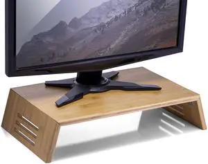 Achieva Bamboo Monitor Stand (71008)