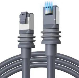 Anautin 75ft Starlink Gen 3 Cable - 6.5/75/100/150ft High-Speed Weatherproof Standard Generation 3 Replacement Extension Cord for Satellite Star Link V3, Grey