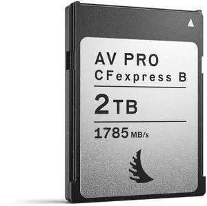 Angelbird AV PRO SE CFexpress B v4 2 TB - CFexpress 4.0 Type B Memory Card - Largest Capacity and Ultra High-Speed - up to 12 K+ RAW Video and Photo