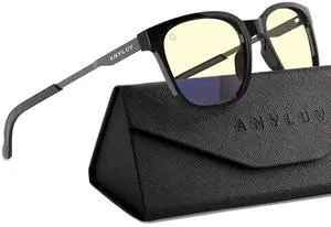 ANYLUV Al-Mg Metal Computer Blue Light Blocking Glasses + Computer Gaming Glasses