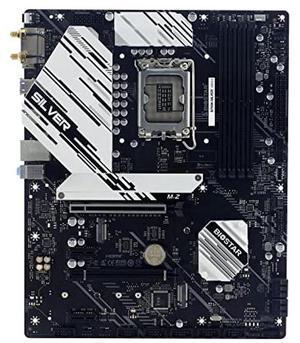 BIOSTAR Gaming ATX Motherboard with Silver Heatsink 17 (16+1) Phase 70A Powerful VRM, PCIe 5.0 Slot, and 2.5 Gigabit LAN [ B760A-SILVER ]