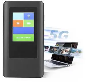 True 5G Router 5G + Mobile Hotspot Device for Internet, Nano SIM Card Slot, Fast Online for Home Travelling Office