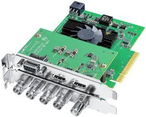Blackmagic Design DeckLink 8K Pro G2 PCIe Capture and Playback Card, Up to 8Kp60, 4 Channel 12G-SDI, HDMI 2.1 (BDLKHCPRO8K12GG2)