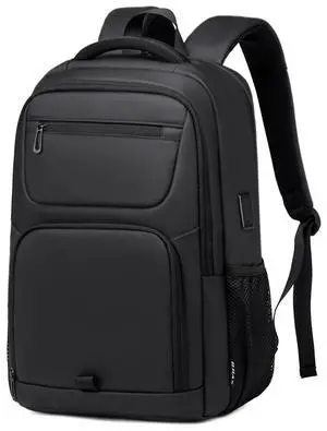 BJIAX Business Backpack for Men, High Tech Laptop Backpack with USB Charging Port and Ergonomic Design, 35L Waterproof Travel Work College Commuter Backpack Fits 15.6 Inch Tablet, Notebook