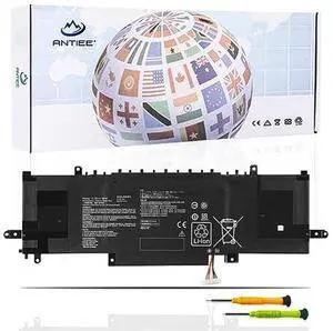 ANTIEE C31N1841 Laptop Battery for ASUS ZenBook UX333FAC UX334FA UX334FL UM433DA UX433FL UX433FLC UM433IQ UM434DA UX434DA UM434IQ UX434F UX434FL UX434FA UX434FAC UX434FAW UX434IQ Q427FL Q427 Series