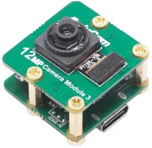 Arducam for Raspberry Pi USB Camera Module 3, IMX708 12MP UVC Camera, with 75°(D) Fixed-Focus Stock Lens, Compatible with Windows, Linux, Mac, Android