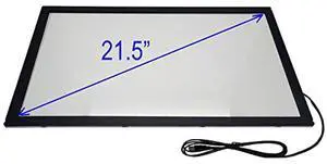 Chengying 21.5 inch (16:9) Infrared Multi-Touch Overlay - IR Touch Frame - 21.5" Infrared Touch Panel - USB Interface - with Protective Glass