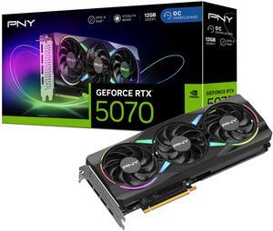 PNY GeForce RTX(tm) 5070 ARGB Overclocked Triple Fan