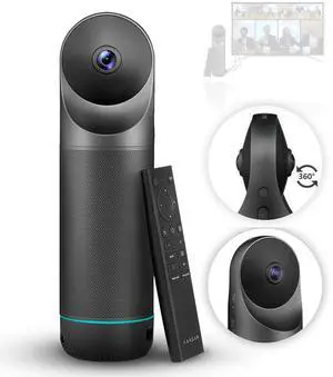 KanDao Meeting Pro - 360 Video Conference Camera with 2 Remote Control
