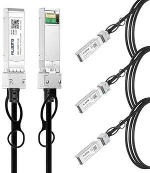 4-Pack 2.5m/8.20ft 10G Direct Attach Copper Cable, SFP+ Passive Twinax DAC Cable for Cisco SFP-H10GB-CU2.5M, Ubiquiti, Arista, D-Link, Huawei, Intel, Meraki, Mikrotik, Netgear, TP-Link etc. 4-Pack 2.5m/8.20ft 10G Direct Attach Copper Cable, SFP+ Passive Twinax DAC Cable for Cisco SFP-H10GB-CU2.5M, Ubiquiti, Arista, D-Link, Huawei, Intel, Meraki, Mikrotik, Netgear, TP-Link etc.