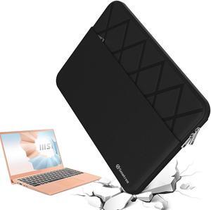 Smatree 14 inch Laptop Sleeve for MSI Modern 14/Summit E14 Flip Evo/Summit E14 Evo/Prestige 14H/Prestige 14 Evo, Protective Laptop Case with Accessory Pocket, YKK Zipper, Shockproof Design (E425)
