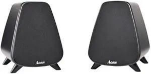 AORS AS31 Active Bookshelf Speakers -2.0 Powered Stereo Compact laptops Desktop Speakers with 3'bass, Bluetooth 5.3, RCA/Optical/subwooder Output, 80W RMSWood for Music, Gaming, Podcasts,dj (Black)