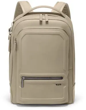 TUMI Harrison Bradner 14-Inch Backpack - Women's & Men's Professional Backpack for Business & Travel - Durable Backpack - Limestone