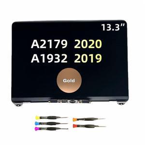 Replacement Screen for MacBook Air Retina 13" 2020 A2179 A1932 2019 Year EMC 3184 EMC 3302 MWTJ2 MWTK2 MWTL2 MVH22 LCD Display Screen Complete Assembly 2560x1600 Space Gray Silver Gold (Gold)