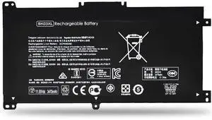 Emaks BK03XL Battery for HP Pavilion X360 14-BA000 14M-BA000:14m-ba011dx 14m-ba013dx 14m-ba015dx 14m-ba114dx 14-ba253cl 14-ba125cl 14-ba175nr 14-ba051cl 916366-421 541 916811-855 HSTNN-LB7S UB7G