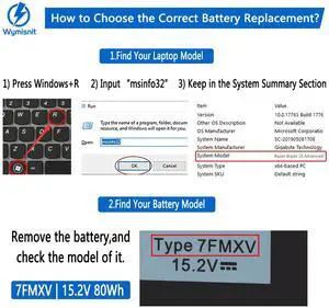 63Wh 7FMXV Laptop Battery Replacement for Dell Latitude 5320 7320 7420 7520 Latitude 5320 2-in-1, 7320 2-in-1, 7420 2-in-1 P133G P134G P135G P136G P138G P139G P110F TN2GY 9JM71 4M1JN 1PP63 727CG HDGJ8