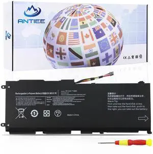ANTIEE AA-PBZN8NP Battery Replacement for Samsung Series 7 Notebook Np-700 Np-700z Np700Z7C NP700Z5A NP700Z5B NP700Z5C NP700Z5AH NP700Z7A NP700Z5CH NP770Z7E Series BA43-00318A P42GL5-01-N01 1588-3366