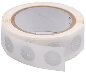 JWFKWNH 100PCS RFID Label Sticker 13.56MHz ISO14443A IC S50 Adhesive Label/Sticker/Wet Embedding