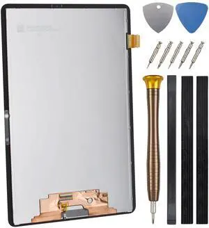 Full Screen for Samsung Galaxy Tab S7 SM-T870 SM-T875 SM-T876B LCD Display Touch Digitizer Screen Replacement with Tool Kit and Adhesive Black 11.0"