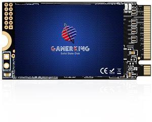 GAMERKING M.2 2242 NVMe SSD 1TB PCIe Gen3x4 3D NAND TLC High Performance Internal Solid State Drive 42mm for Ultrabook Desktop Notebook PC (1TB 2242 NVMe PCIe3.0)