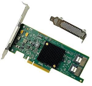 LSI 9207-8i RAID Controller Card 6Gbs SAS SATA PCI-E 3.0 HBA IT Mode Expander Card for ZFS FreeNAS unRAID