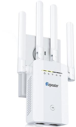 2025 New WiFi Extender Signal Booster, Long Range Wireless Internet Repeater for Home, WiFi Repeater Wireless Routers Signal Amplifier with Ethernet Port, Mesh WiFi 10X Faster Access Point, Easy Setup
