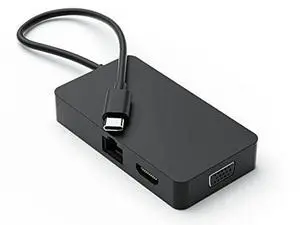 USB-C Travel Hub Docking Station Multiport Adapter with VGA, USB 3.2 GEN 2, USB-C, Ethernet, HDMI Ports Compatible with Surface laptops, Surface Books and Surface Pro X/7/8/9