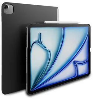 MAGEASY CoverBuddy Lite for M3/M2 iPad Air 11" (2024-2025) - iPad Air Case Compatible with Magic Keyboard - Black (1.2)
