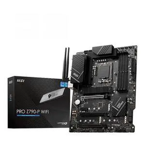 MSI PRO Z790-P WiFi ProSeries Motherboard (Supports 12th/13th/14th Gen Intel Processors, LGA 1700, DDR5, PCIe 5.0, M.2, 2.5Gbps LAN, USB 3.2 Gen2, HDMI/DP, Wi-Fi 6E, Bluetooth 5.3, ATX)
