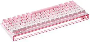 TYRIXKI MCHOSE ACE68AIR 60% Wired Magnetic Switch Mechanical Gaming Keyboard, Rapid Trigger Hall Effect Keyboard, Hyper-Fast Adjustable Actuation, 8K Hz Polling Rate, RGB HotSwap, for PC/Mac, Pink