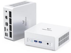 MINISFORUM UM880 Plus Mini PC with AMD Ryzen 7 8845HS(8C/16T, up to 5.1GHz),Mini Computer Radeon 780M Graphics 1TB PCIe4.0 SSD 32GB DDR5,OCuLink,Triple Display with HDMI+DP+USB4, 5xUSB Port,2.5G LAN