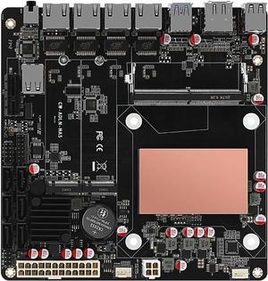 HKUXZR N150 Industrial Motherboard NAS 4 Cores 4 Threads Low Power Processor 4x2.5G i226 Network M.2 Slot 6xSATA DP HDMI 2.0 PCIE x1 DDR5 Type-C