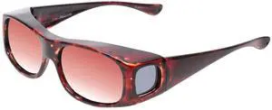 Medspex Fl012 Color Therapy Mood Glasses Tortoise Havana/Red Photophobia Blue Light Sensitivity Chromotherapy Chakra Healing