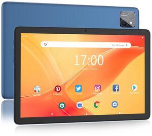 PRITOM TAB12 10 Inch Phone Tablet Android 13, 5Ghz WiFi, Octa-Core Tablet with Leather Case, 128GB, 4G Network Tablet with SIM Card Slot, 8000mAh, HD, BT, Double Box Speakers