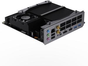 MINISFORUM BD790I X3D Mini ITX Motherboard, Integrated AMD Ryzen 9 7945HX3D, up to 5.4 GHz, 16C/32T, 144MB Cache,PCIe 5.0 x16 Slot,2 x PCIe 5.0 M.2 Slots, DDR5, HDMI/DP/USB-C, WiFi 6E/BT 5.3