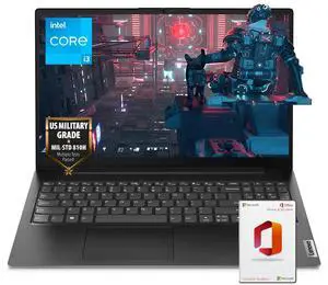 Lenovo Business Laptop, 15.6" FHD Display, Intel Core i3-1215U, Long Battery Life, Military Grade Durability, RJ-45 Ethernet Port, USB-C, 1 Year Office, Windows 11 Pro (36GB RAM | 1TB PCIe SSD)
