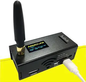 yyiikee 4.2.1DMR D-Star Ysf Hotspot Uhf VHF Laser Engraved Indicators Heat Sink Modem Raspbery pi W