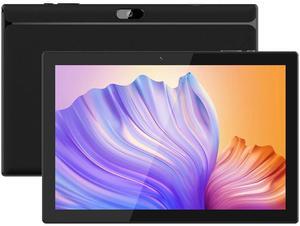 Tablet 64GB 10 Inch Tablet, Android Tablets, 6000mAh Battery Quad Core HD Touch Screen Tableta Computer, with WiFi BT Google Play Android Tabletas. Black.