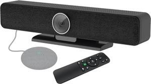 Video Conferencing System - Zoom Certificated, Ultra 4K Pro Audio and Video Conference Room Camera, Arrays & Stereo Speakers (Without Microphone)