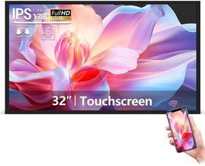 PWR4GTR Premier Powerhouse OEM Factory from Chi-na 32 inch Anti-Glare 500Nits Capacitive Touchscreen Monitor Reverse Control Laptop, Smart Board, Wireless Screen Mirroring, Digital Signage Display