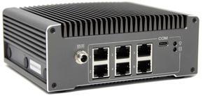 Protectli Vault V1610 (with coreboot) - 6 Port, Micro Appliance/Mini PC - Intel N6005, 6X 2.5G NICs, 16GB LPDDR RAM on-Board, 32GB eMMC on-Board