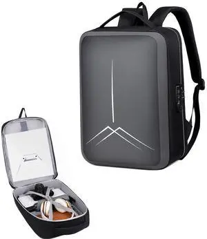 Starlink Mini Case - Hard Travel Storage Case for Starlink Mini Accessories (Cables, Kickstand, Pipe Adapter, Power Supply) - Lock & Charging Port Design - Ideal for RV & Outdoor Camping (Dark Grey)