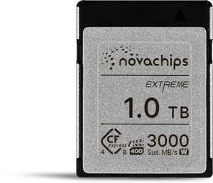 Novachips 1.0 TB Extreme CFexpress 4.0 Type B Memory Card - up to 8K RAW - Nikon Z6/Z8/Z9, Canon EOS-R3/R5/R5C, Other Cameras (NN965C01T0ZX9)
