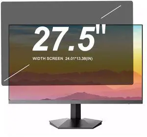 TYLGDSGS 27.5" Computer Privacy Screen for Monitor Filter. Anti-Glare/Anti Blue Light/Anti Scratch Film, Glare Relieve Screen Filter Anti Fingerprint. Size Is(610*340 mm. 24.01*13.38 inch),16:10 Aspec