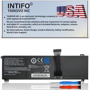 INTIFO 53Wh PHID1-00-15-3S1P-0 Laptop Battery Compatible with Mechrevo F1 Schenker Vision 14 Adata XPG Xenia 14 Tuxedo InfinityBook Pro 14 Gen 6/7 Notebook [11.61V 4570mAh 3-Cell]