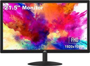 Kenowa PC Monitor 21.5 inch FHD 1920x1080P Computer Monitor with HDMI&VGA Port for Laptop PC PS3 PS4 etc, 16:9 Screen,60Hz