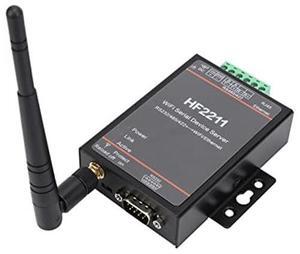 HF2211 Serial Port Server, RS232 485 422 to and Amplifier Ethernet DTU Network Communication 5-3VDC