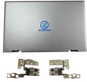Replacement Laptop LCD Back Cover Top Case Rear Lid with Antenna Hinges for H P Envy 15-EW 15-EY Series Laptop N09645-001 AM3RS000110 Slvier